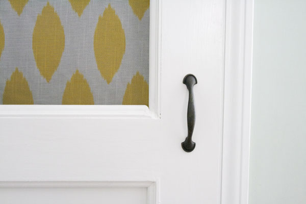 how to build a screen door - for your pantry