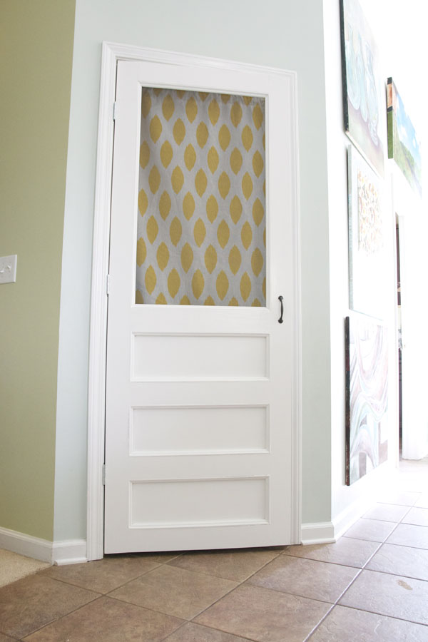 how to build a screen door - for your pantry