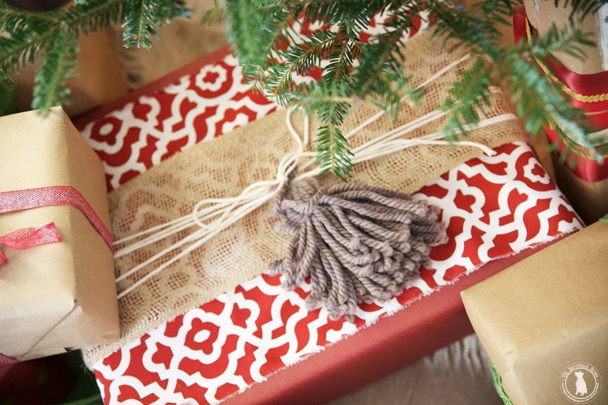gift wrapping ideas with waverly inspirations - The Handmade Home